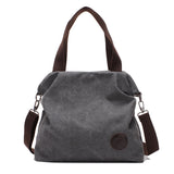 Weiyinxing Version Of Leisure Simple Literary Canvas Bag Women's Handbag Single Shoulder Cross-Body Bag Sen Women's Students Canvas Bag Bag
