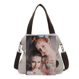 Weiyinxing Version Of Leisure Simple Literary Canvas Bag Women's Handbag Single Shoulder Cross-Body Bag Sen Women's Students Canvas Bag Bag