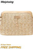 Weiyinxing Summer Straw Bags For Women Handmade Tassel Beach Bags Raffia Rattan Woven Handbags Female Vacation Crossbody Bags Clutch