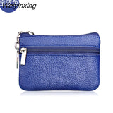 Weiyinxing New Women Genuine Leather Coin Purse Female Wallets Women Zipper Coin Purses Children Storage Pocket Bags Pouch #C