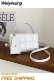 Weiyinxing Bag 2023 New Fashion Women's Small Square Bag Personality Minority Design Child Mother Bag Spring Fashion Messenger Bag