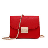 Weiyinxing New Fashion Women's Bag, Small Square Bag, One-Shoulder Chain Bag, Women's Leather Bag, Star Source Of The Same Style.