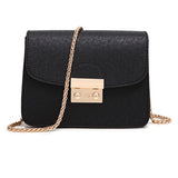 Weiyinxing New Fashion Women's Bag, Small Square Bag, One-Shoulder Chain Bag, Women's Leather Bag, Star Source Of The Same Style.
