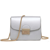 Weiyinxing New Fashion Women's Bag, Small Square Bag, One-Shoulder Chain Bag, Women's Leather Bag, Star Source Of The Same Style.