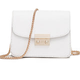 Weiyinxing New Fashion Women's Bag, Small Square Bag, One-Shoulder Chain Bag, Women's Leather Bag, Star Source Of The Same Style.