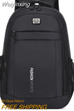 Weiyinxing Men's Backpack Waterproof Travel Top Quality Large Capacity Students School Polyester Men Book Bags Casual Oxford Fashion Bag