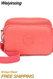 Weiyinxing Bag Woman Women Oxford High Quality Messenger Bags Travel Solid Fashion Casual Crossbody Bag Female Shoulder Bag Wallet
