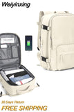 Weiyinxing Travel Backpack Bags Large Capacity Women's Multifunctional Suitcase USB Charging Woman airplane Luggage Bagpacks