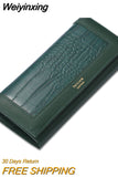 Weiyinxing Luxury Women's Wallets Long Wallet Female Leather Purse ID Card Holder Women Purses Ladies Clutch Phone Bag Purse