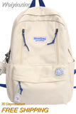 Weiyinxing Women Backpack Teenage Girls Laptop Rucksack Student Shoulder School Bag Korean Style Schoolbag 2023 Boys Bagpack Mochila
