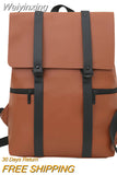 Weiyinxing Women Man Business Backpack Waterproof A4 Book Bag Female Mochila Schoolbag for Teenage Girl Travel Rucksack For Laptop