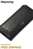 Weiyinxing Luxury Women's Wallets Long Wallet Female Leather Purse ID Card Holder Women Purses Ladies Clutch Phone Bag Purse