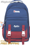 Weiyinxing Women Kawaii Student Laptop Book Bag Fashion Cool Female Travel College Backpack Girl Nylon School Backpack Lady Cute New
