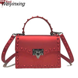 Weiyinxing Bags For Women Solid Flap Fashion Messenger Bag Rivet Women Shoulder Bag Small Big Lady Handbags High Quality Bags Women's
