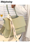 Weiyinxing Ladies Elegant Messenger Bag Underarm Shoulder Bag 2023 Autumn Fashion New Large Capacity All-match Handbags Evening Clutch