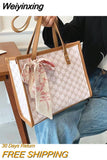 Weiyinxing Luxury Versatile Shoulder Bag Ladies 2023 Summer Korea Fashion Large Capacity Casual Tote Bag for Women Free Shipping