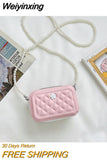 Weiyinxing Children's Small Messenger Bag Baby Kids Cute Square Shoulder Bags Girls Princess Accessories Coin Purse Handbags Wallet