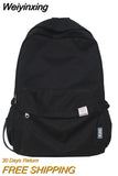 Weiyinxing Kawaii College Bag Cotton Fabric Student Women Backpacks Cool Teenage Girl School Bag Cute Ladies Fashion Backpack Trendy