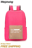 Weiyinxing Folding Lightweight Travel Backpack, Waterproof Oxford Cloth Can Store Travel Backpack