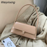 Weiyinxing Bag Women's Bag 2023 French Niche Bag Western Style New Trendy Fashion Portable All-match Ins Shoulder Bag Handbags 911