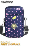 Weiyinxing Shoulder Bags Nylon Women Mobile Phone Bags Mini Female Messenger Purse Lady Wallet New 2023 Female CrossBody Bag
