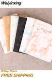Weiyinxing Women Men Passport Cover Pu Leather Marble Style Travel ID Credit Card Passport Holder Packet Wallet Purse Bags Pouch