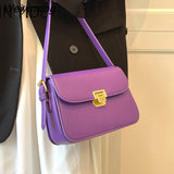 Weiyinxing Brand Crossbody Bags for Women Fashion Design Underarm 2023 Woman PU Leather Shoulder Bag Female Handbags and Purses New