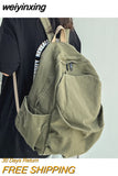 weiyinxing Style Women Backpack Cool Cotton Schoolbag for Teenage Girls Shoulder Fashion Men Female Canvas Bagpack Travel Rucksack