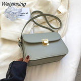 Weiyinxing Brand Crossbody Bags for Women Fashion Design Underarm 2023 Woman PU Leather Shoulder Bag Female Handbags and Purses New
