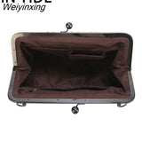Weiyinxing Simple Style Women Shoulder Bag 2023 High Quality PU Leather Lady Crossbody Bag Fashion Boston Design Handbag Tote Purse