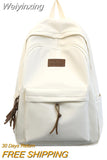 Weiyinxing Female Laptop Nylon School Bag Lady Male College Backpack Trendy Boy Girl Student Book Bag Women Men Travel Backpack New