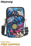 Weiyinxing Shoulder Bags Nylon Women Mobile Phone Bags Mini Female Messenger Purse Lady Wallet New 2023 Female CrossBody Bag