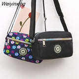 Weiyinxing Cloth Women's Crossbody Bag 2023 Cloth Casual Backpack Messenger Nylon Canvas Bag Shoulder Middle-aged Mother Handbag