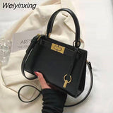 Weiyinxing high-end design bolsas novas bolsas de moda de um ombro mensageiro portátil kelly bolsas