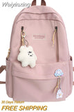 Weiyinxing Women Backpack Teenage Girls Laptop Rucksack Student Shoulder School Bag Korean Style Schoolbag 2023 Boys Bagpack Mochila