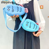 Weiyinxing Kawaii Crossbody Shoulder Mermaid Change Key Mobile Phone Bag Women Bag Mini Messenger Bag Handbags Tote Bag