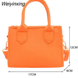 Weiyinxing Handbags Small Tote Female Travel Top Handle Bags for Women Shopping Leisure Phone Bag Birthday Party Gifts