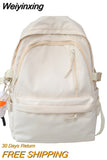 Weiyinxing Girl Fashion waterproof Bag Women Kawaii Trendy College Student Backpack Lady Cute School Bag Female Cool Book Backpack