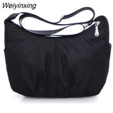 Weiyinxing New Simple Nylon Shoulder Bag Fashion Casual Large Capacity Lady Diagonal Mummy Bag