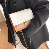 Weiyinxing Small Flap Crossbody Bags for Women 2023 Summer PU Leather Shoulder Messenger Bag for Girl Handbag Bolsas