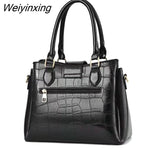 Weiyinxing Women's bag 2023 summer new style European and American fashion stone pattern large-capacity one-shoulder messenger handbag