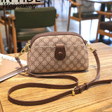 Weiyinxing Women Crossbody Bags For 2023 New Luxury Handbags Leather Plaid Flowers Fashion Makeup Cell Phone Ladies Female Messenger Clutch