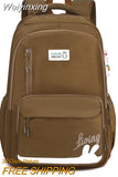 Weiyinxing High Capacity Book Bag Girl Boy Travel Laptop Student Backpack Man Nylon College Fashion Women Leisure School Bag