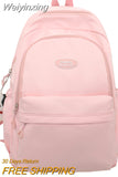 Weiyinxing Women Red Lady Waterproof Cute Laptop New Book Bag Girl Kawaii Nylon School Backpack Fashion Female Travel College Backpack Cool