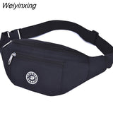 Weiyinxing Men Women Waist Bag Casual Fanny Pack Purse Large Phone Belt Bag Pouch Canvas Outdoor Travel Phone Bag Banana Hip Bags