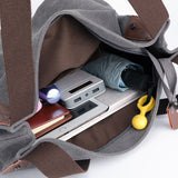 Weiyinxing Shoulder Bag Women Leisure Solid Color Spring And Summer New Portable Cross-Body Bag Fashion Versatile Ladies Canvas Bag