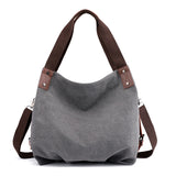 Weiyinxing Shoulder Bag Women Leisure Solid Color Spring And Summer New Portable Cross-Body Bag Fashion Versatile Ladies Canvas Bag