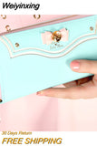 Weiyinxing Sailor Moon Designer Leather Long Wallet Women Japanese Fashion Brand Lady Zipper Purse Lovely Handbag Clutch Female