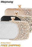 Weiyinxing New Women Diamond Evening Clutch Bags Women Purse Banquet Wallets Wedding Dinner Bags Clutch Bags