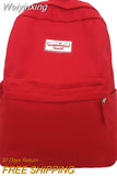 Weiyinxing Female Travel College Backpacks Kawaii Women Laptop Cute Book School Bags Girl Nylon Fashion Ladies Teenager Cool Student